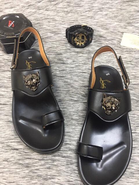 Dép Nam Sandal (XĂNG ĐAN) XỎ NGÓN HỔ ĐEN Thời Trang Trẻ Trung (Grab Store)