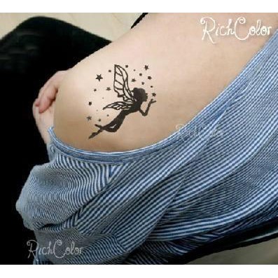 Hình xăm dán Tatto hình thiên thần B09