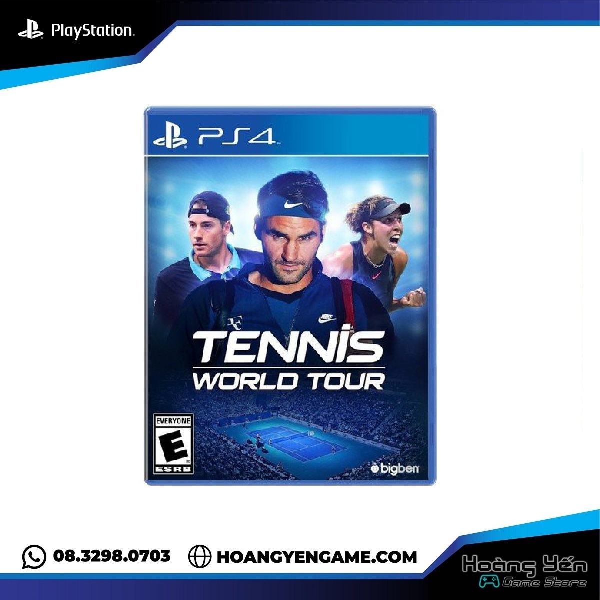 [HCM]Đĩa game Tennis World Tour PS4