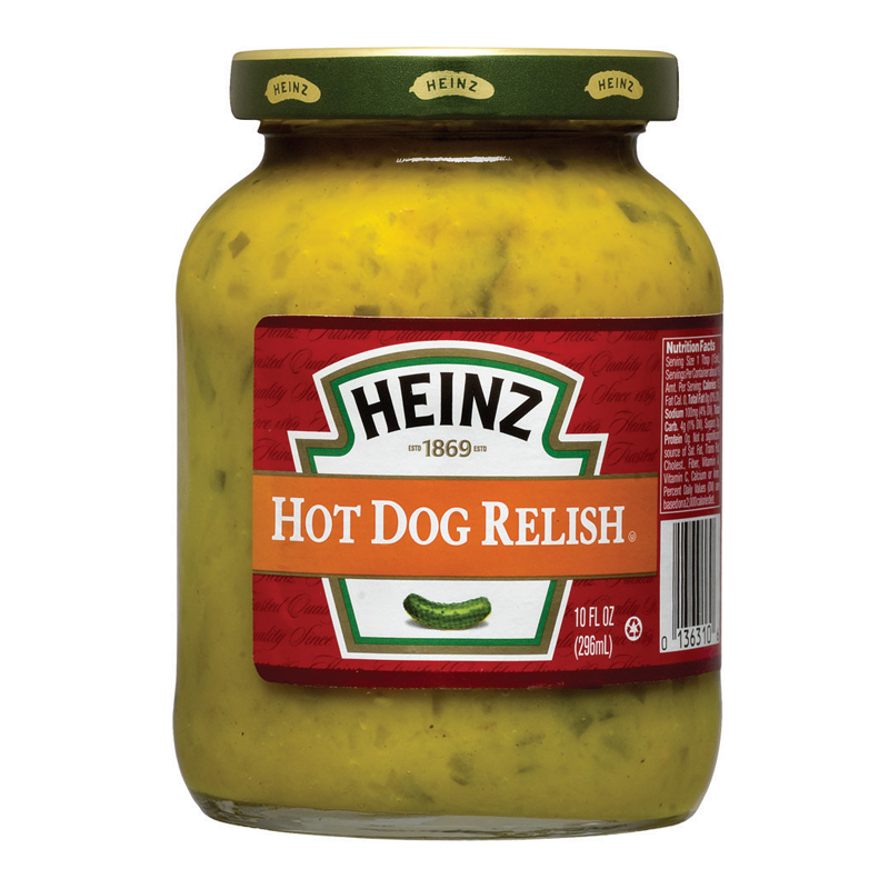 Sốt ớt hot dog hiệu heinz hot dog relish - nhập khẩu mỹ 295ml