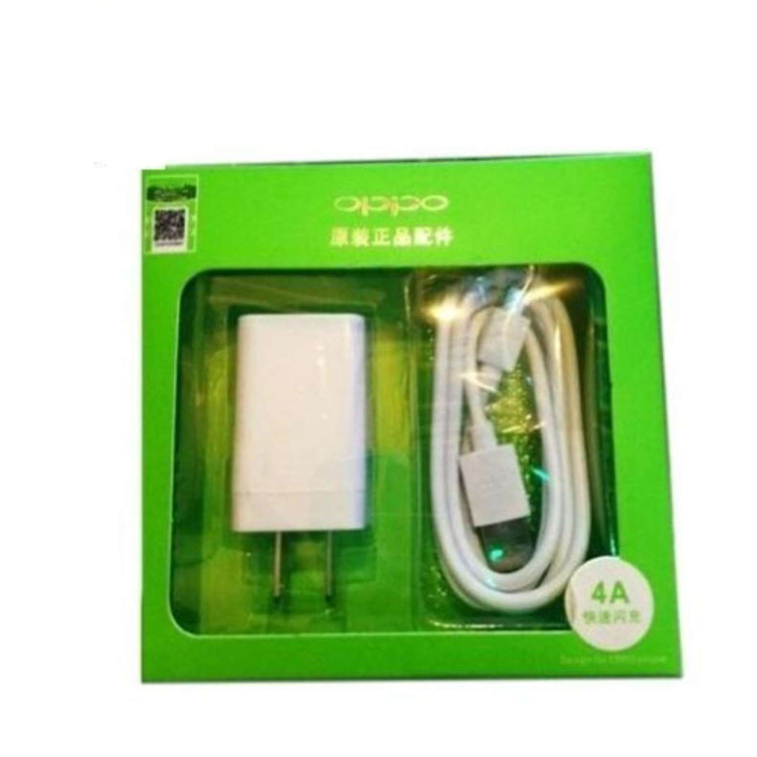 Bộ củ ,cáp sạc oppo 4a có 2 cổng usb