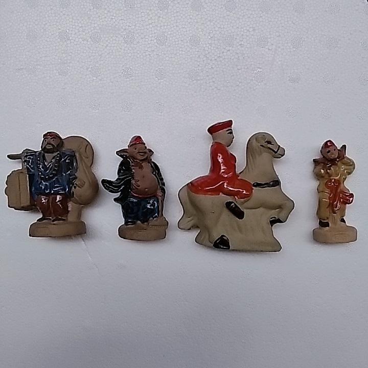 Tượng gốm thầy trò Đường Tăng cỡ nhỏ S2