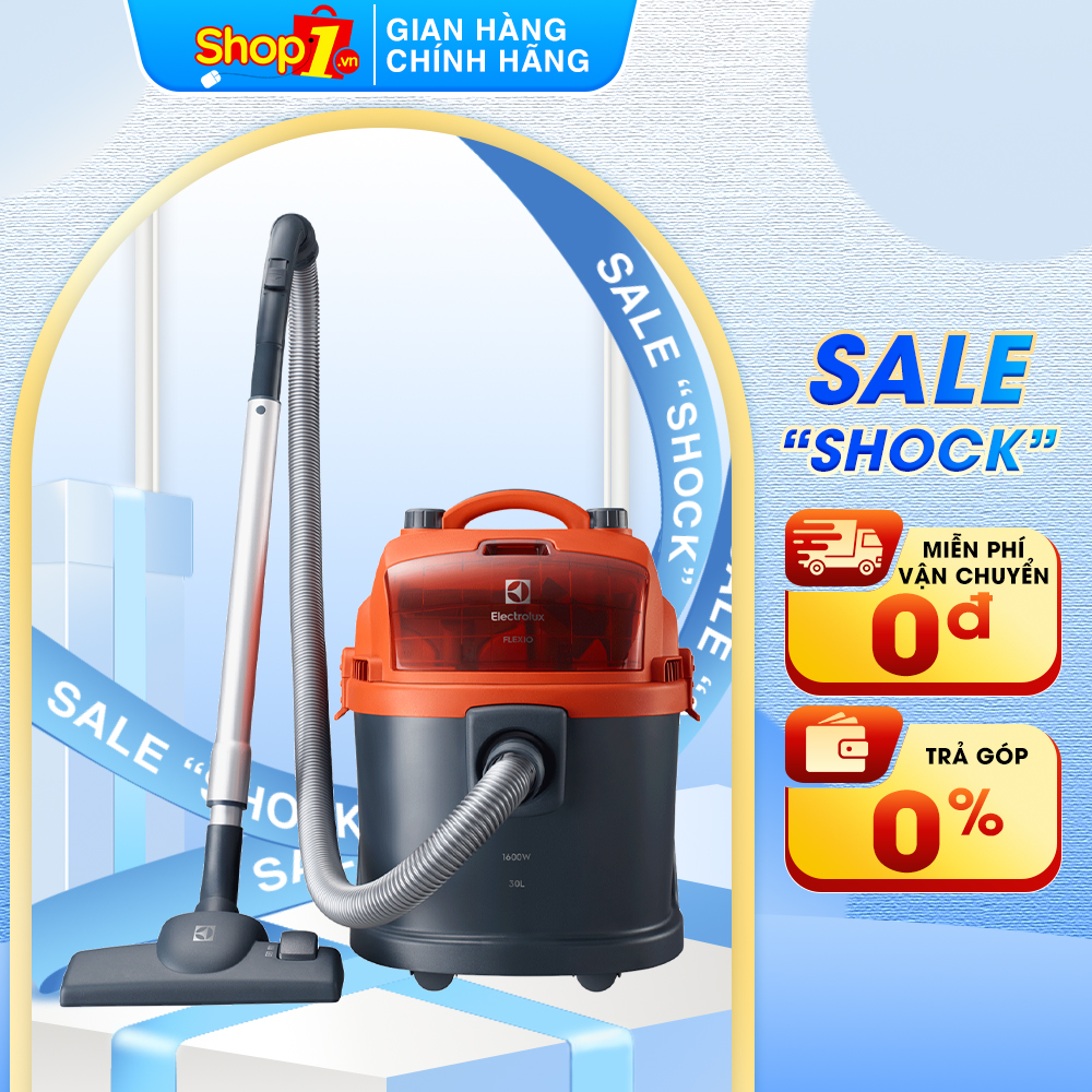 [HCM]Máy hút bụi Electrolux Z931 - Công suất 1600W Độ Ồn 84 dB Điện Áp 220-240V – 50/60Hz