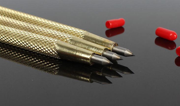 2 chiếc Bút lấy dấu trên kim loại GỖ, NHÔM ,ĐÁ, SẮT.INOX,GẠCH MEN  siêu sắc bén,bút chuyên dụng cho các bác thợ cơ khí ,thợ nhôm,thợ xây