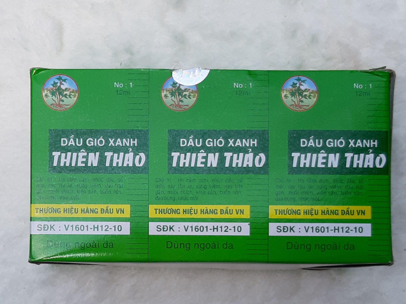 [HCM] Dầu gió Thiên Thảo 12ml cảm sổ mũi nhức đầu say tàu xe