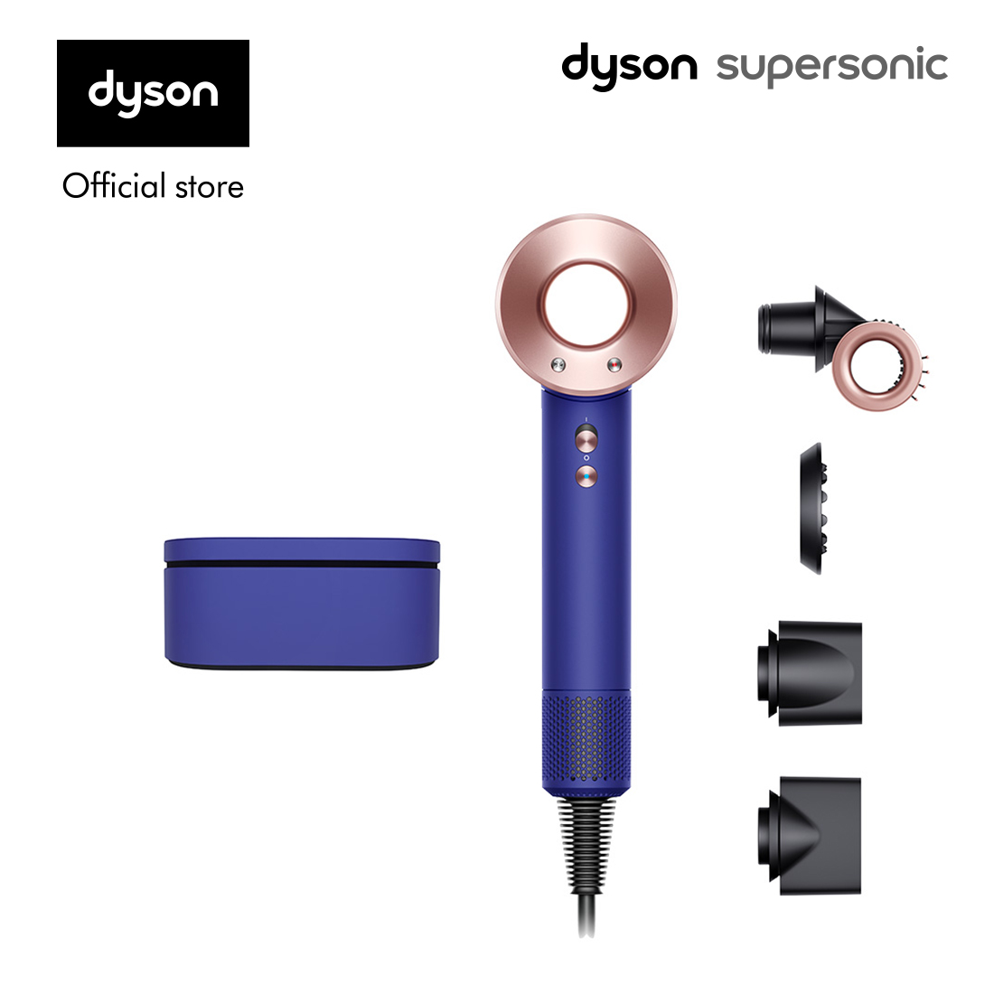 NEW Máy sấy tóc Dyson Supersonic TM HD15 Xanh Hồng Rose