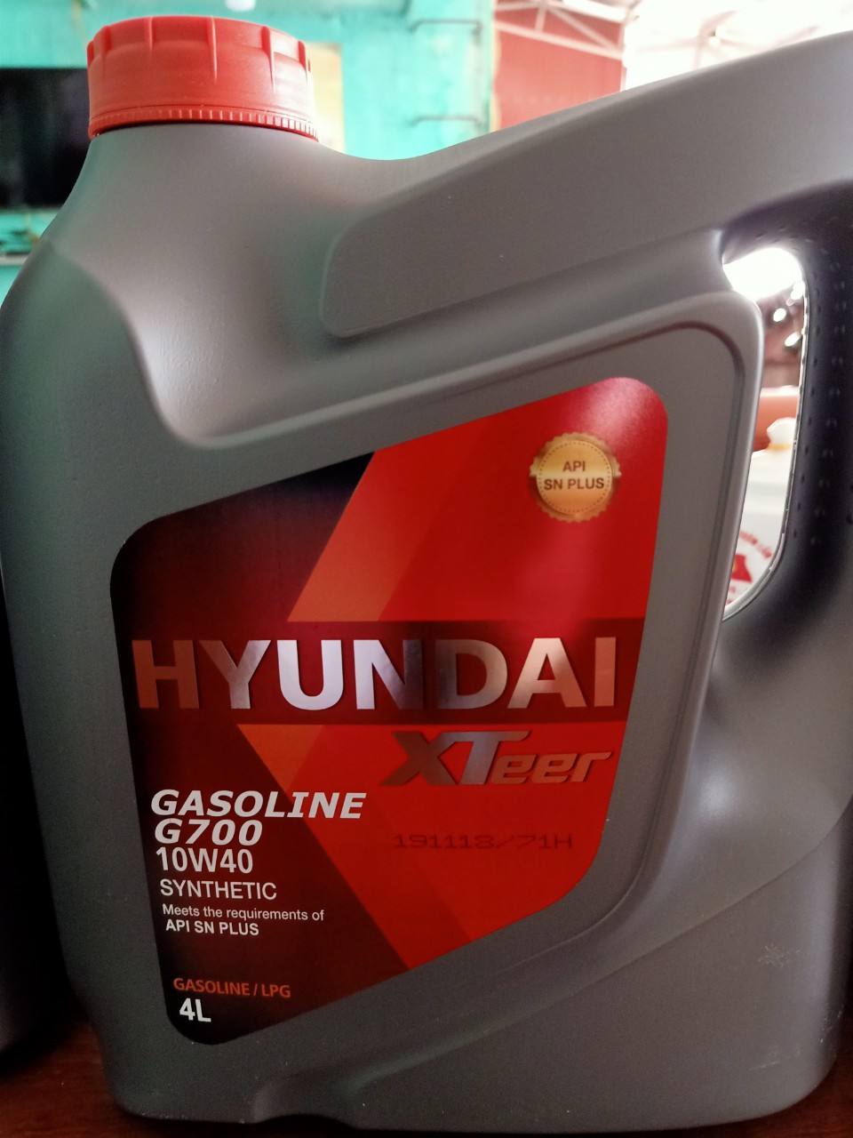 Dầu động cơ máy xăng HYUNDAI ExTeer sl10w40