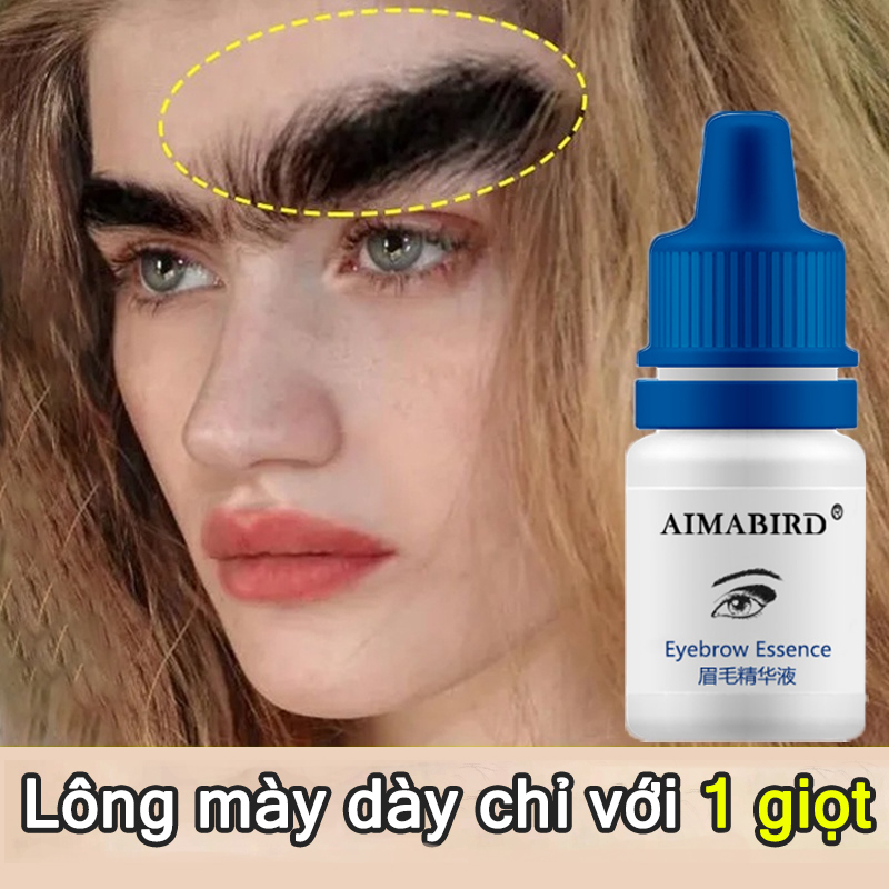 Serum làm lông mày dày tinh chất mọc lông mày 3ml tinh dầu lông mi lông mày dài nhanh làm dày lông mày ngăn ngừa rụng tăng mật độ lông mày