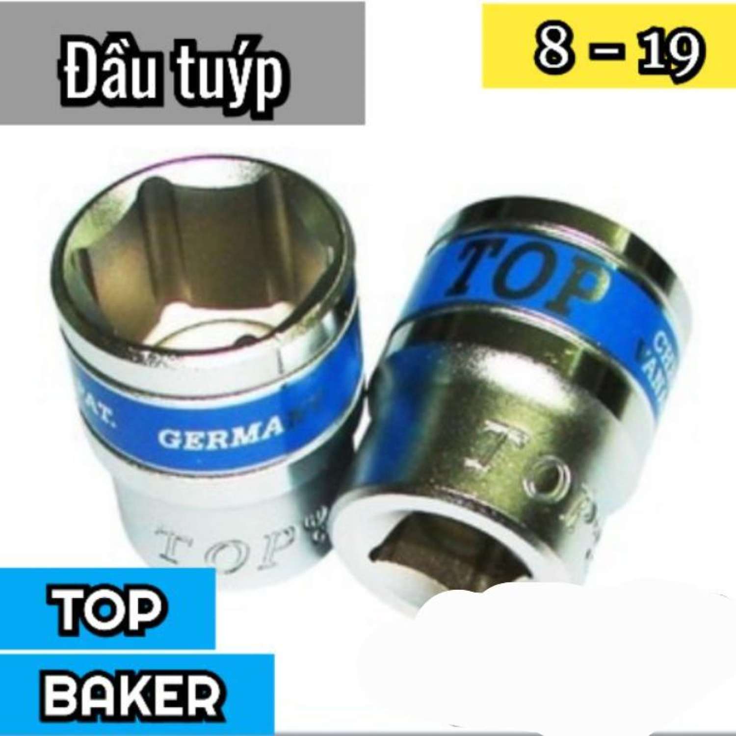 Đầu tuýp 1/2" 6 cạnh top
