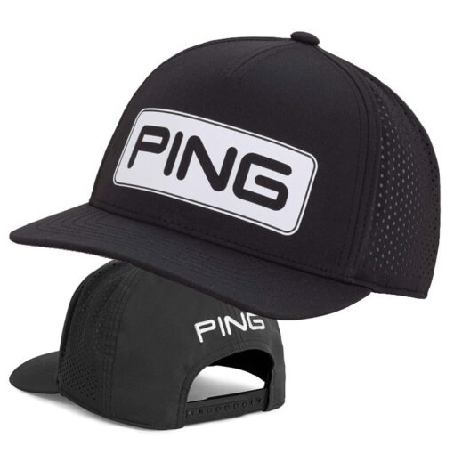 Mũ golf ping cap35566 màu đen, trắng, xám, xanh navy