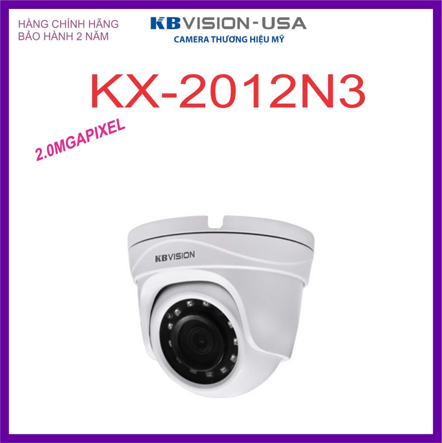 Camera ip kx-2012n3 2.0mp kbvision