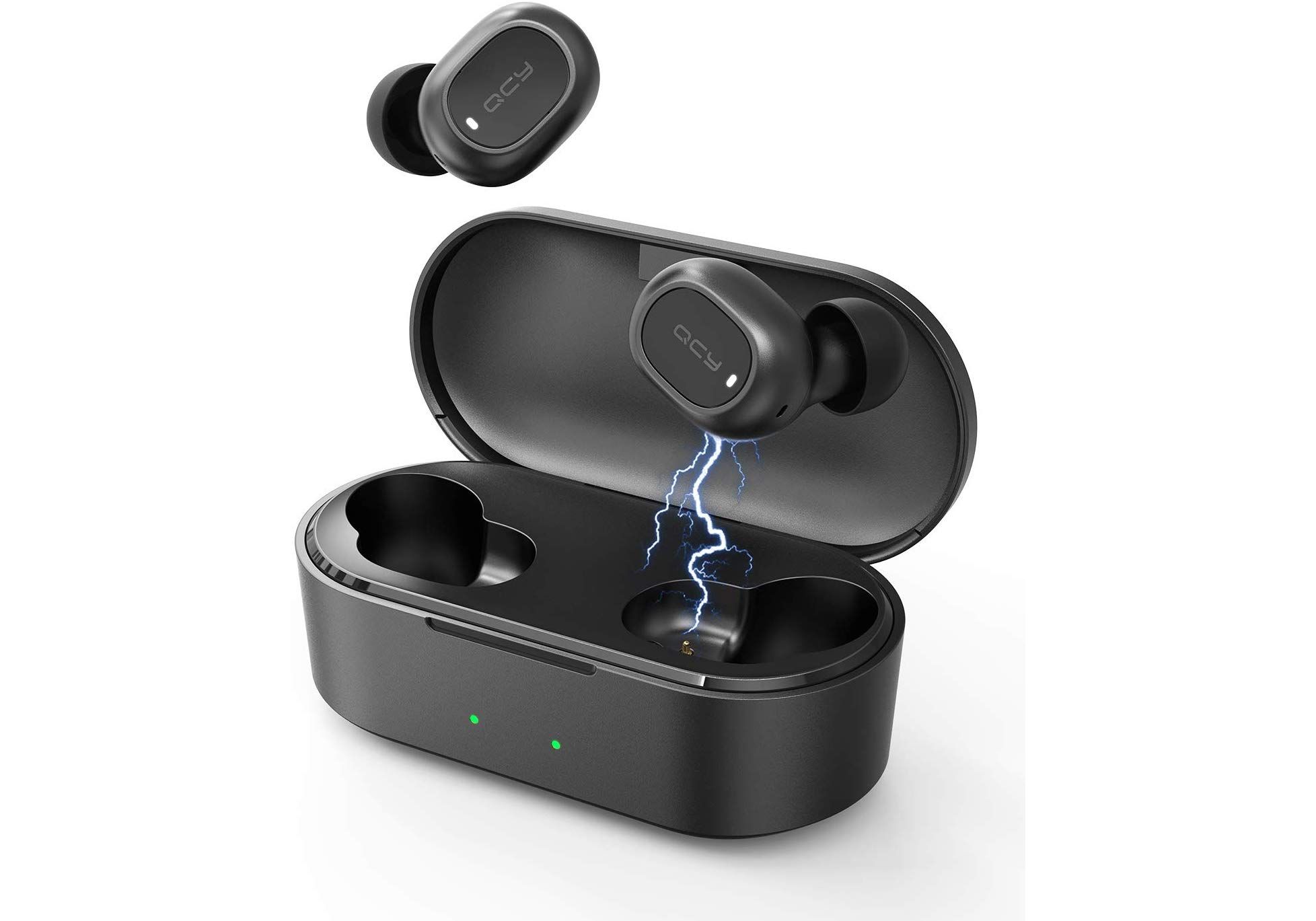Tai nghe bluetooth 5.0 không dây nhét tai qcy-t2c true wireless hàng chính hãng