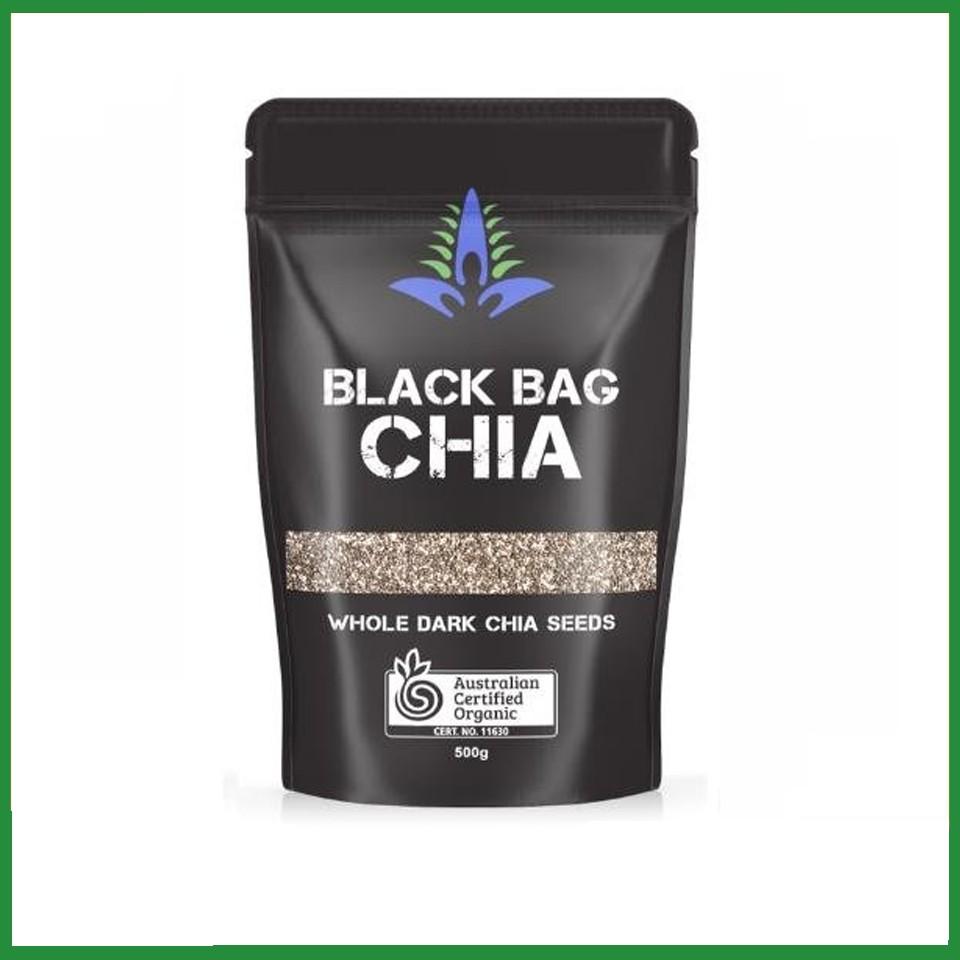 Hạt chia Úc túi Black bag 500g