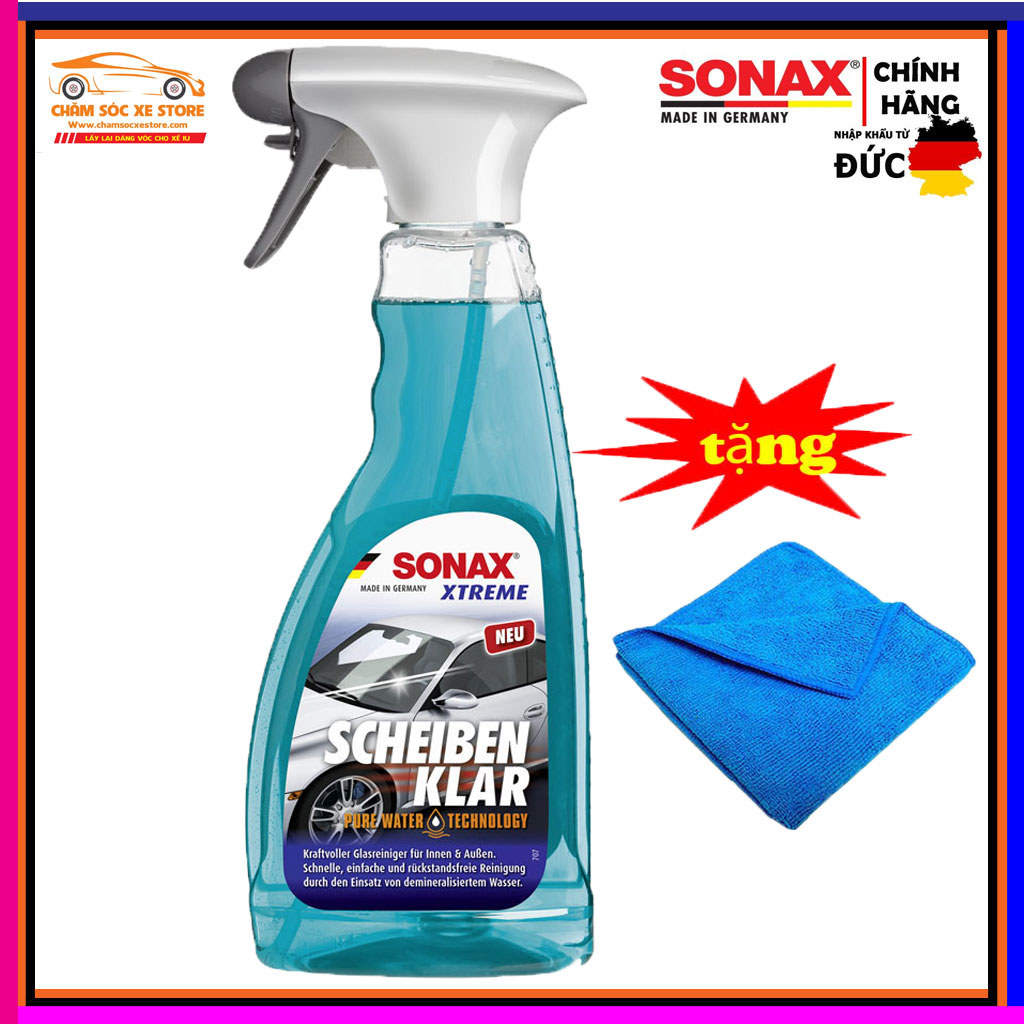 Sonax nước rửa kính xe ô tô sonax extreme nano pro 238241 - 500ml