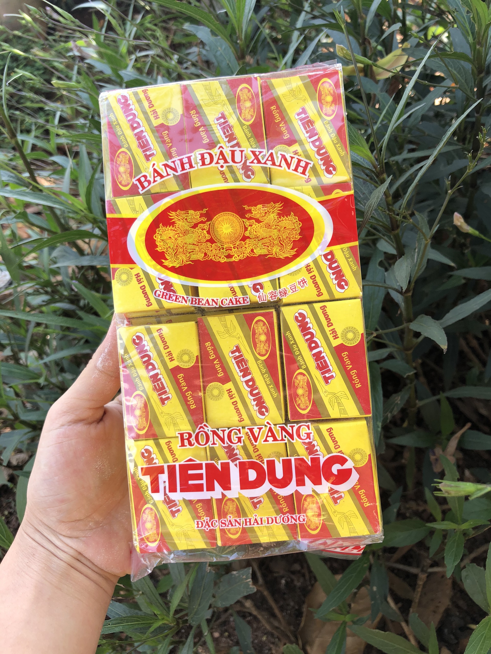 Bánh đậu xanh tiên dung 350g . date 12.2021