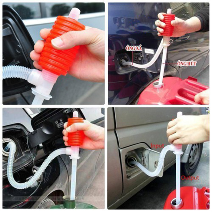 Dụng cụ bơm hút chất lỏng,rựu,xăg dầu tiện lợi - HÚT 1 CHÚT ĐẦY BÌNH TIỆN LỢI VÔ CÙNG
