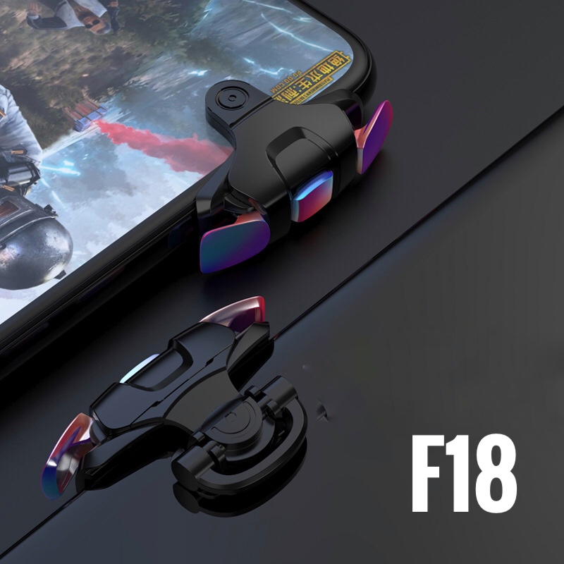 Nút bấm pubg, cod mobile cao cấp đối xứng hỗ trợ ngắm bắn f18