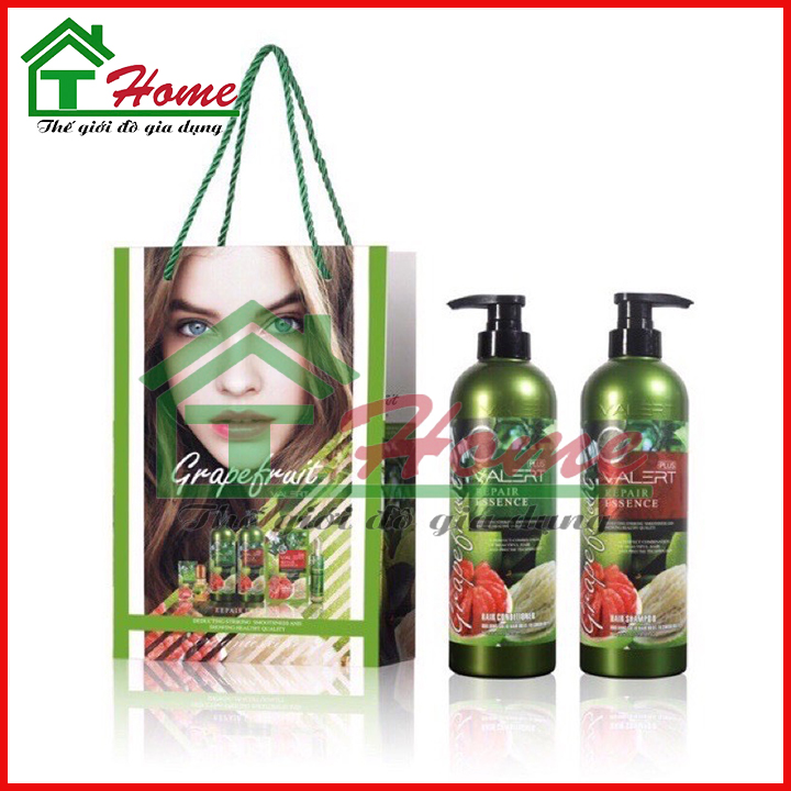 Dầu gội dầu xả bưởi grapefruit plus chống rụng tóc phục hồi hư tổn 850ml chính hãng