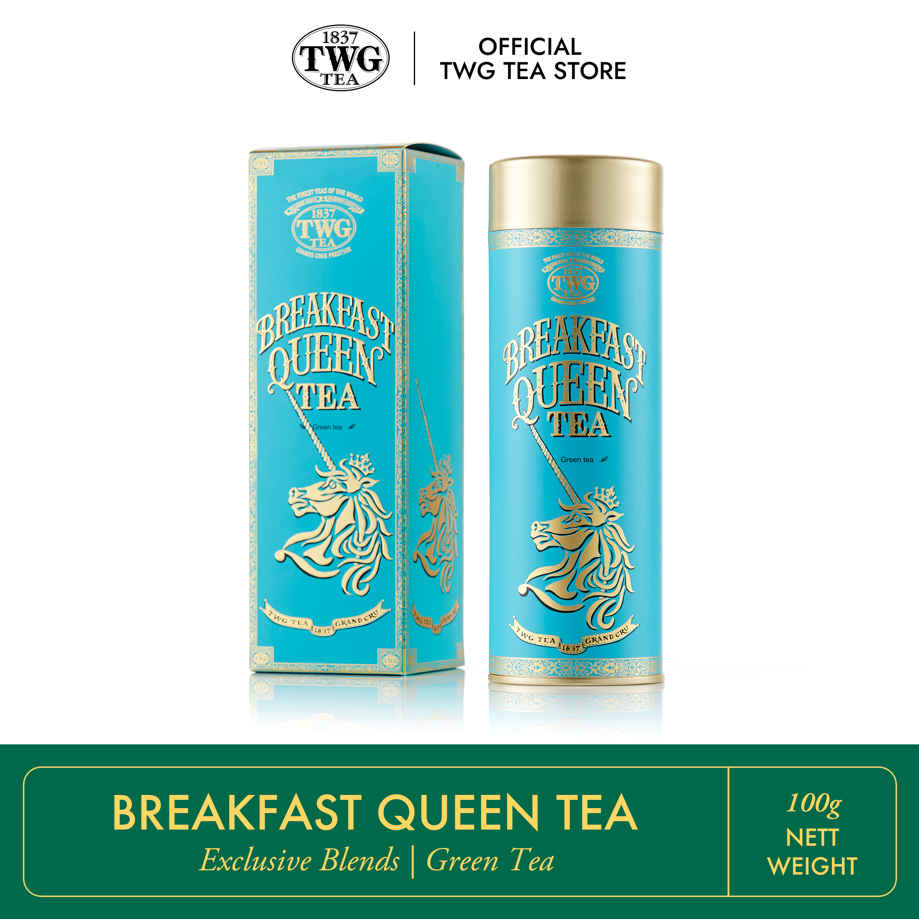 Trà twg tea - breakfast queen tea | trà xanh