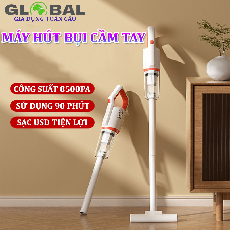 Máy hút bụi không dây gia đình lực hút mạnh 8500pa, Máy thổi bụi xe ô tô tiện lợi, máy hút bụi giường, sofa, lông thú, Máy lau nhà cao cấp, robot hút bụi, chất lượng hơn may hut bui Deerma