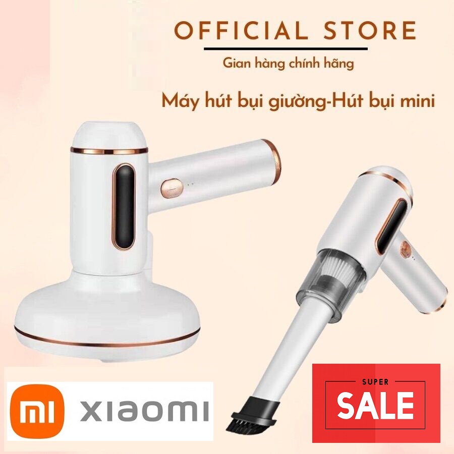 Xiaomi Mijia Lựa Chọn Thông Minh Cho Gia Đình Cao Cấp Máy Hút Bụi Thông Minh MI Giường Nệm Cầm Tay 2in1 Siêu Nhỏ Gọn Tiện Lợi, Công Suất Lớn Có Tia UV Diệt Khuẩn, Hút Sâu Bảo Vệ Sức Khỏe Cho Gia Đình Bạn