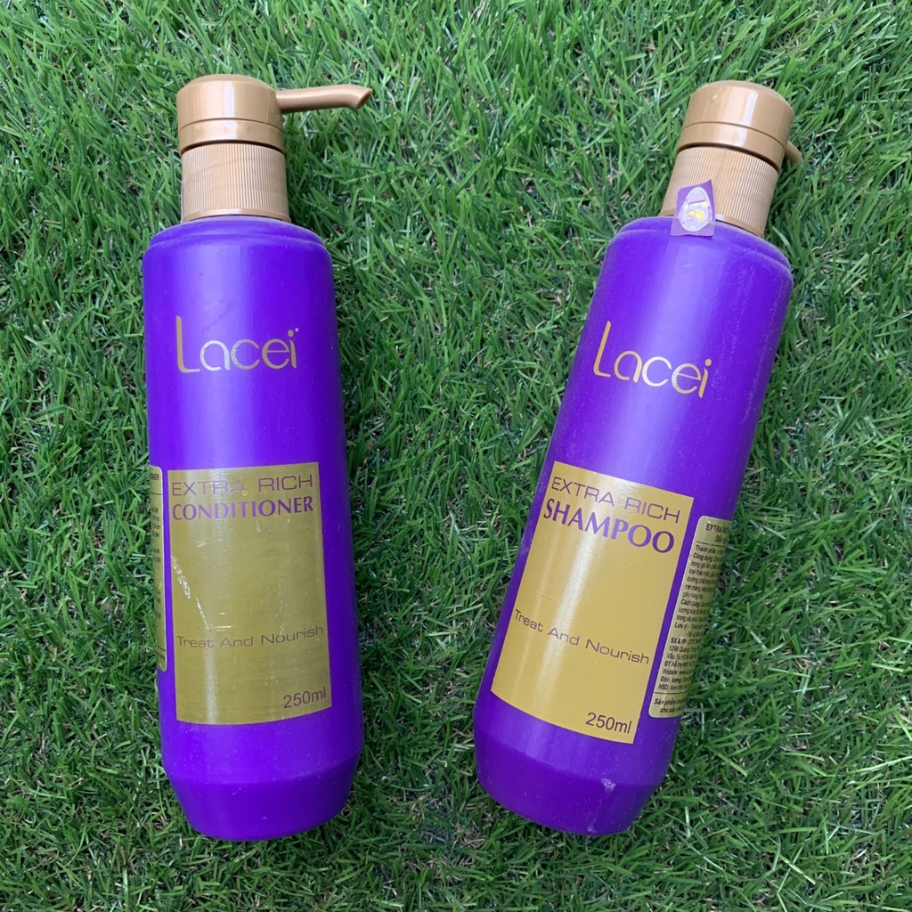 Cặp gội xã cao cấp lacei extra rich 250mlx2