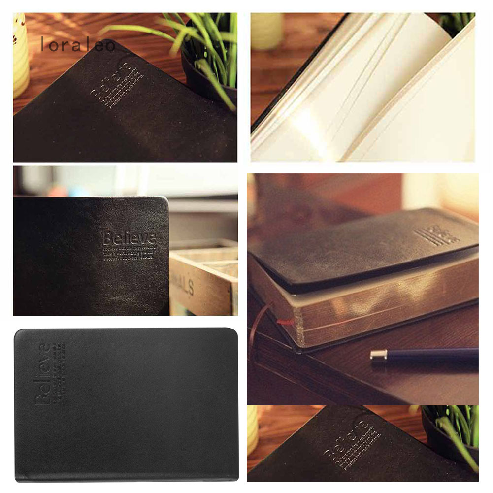Dày Cổ Điển Sổ Ghi Chú Giấy Notepad Da Kinh Thánh Sổ Nhật Ký Tạp Chí Chương Trình Nghị Sự Kế Hoạch Trường Học Văn Phòng Đồ Dùng Văn Phòng Phẩm
