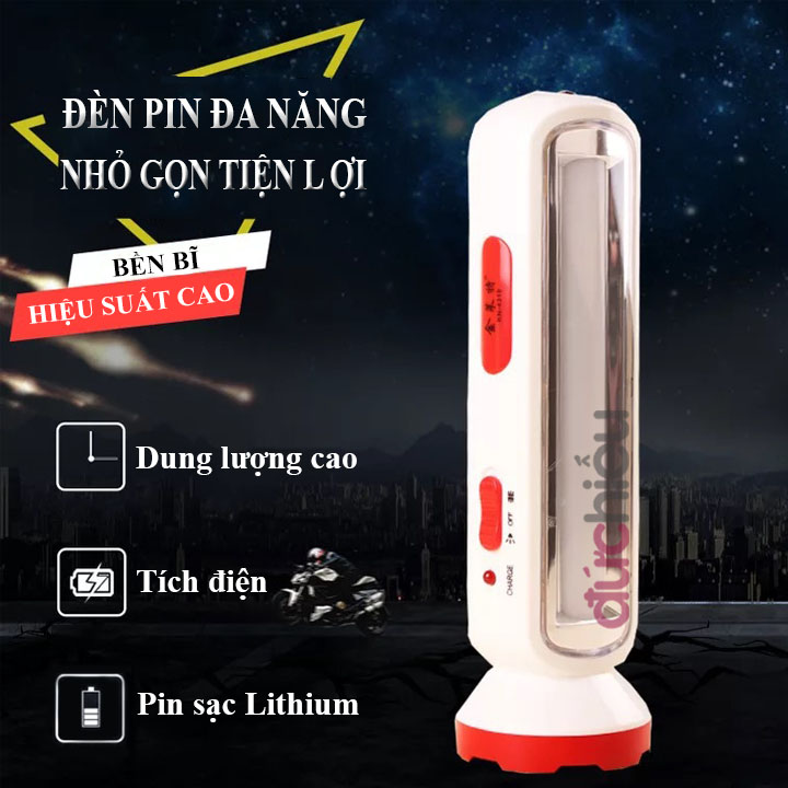 [ Loại cao ] Đèn pin siêu sáng, đèn pin, đèn bàn, đèn pin 2 chế độ, đèn pin đa năng, đèn pin cầm tay  - Đức Hiếu Shop