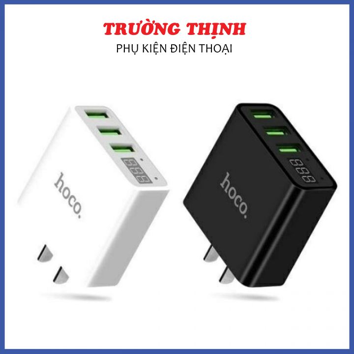 Cóc sạc 2 cổng usb hoco c15