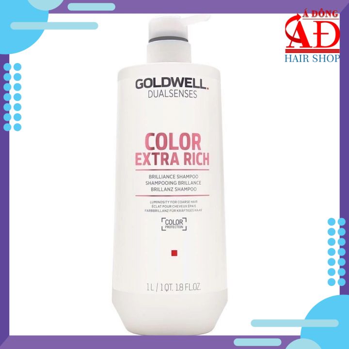 Dầu gội goldwell color extra rich dưỡng màu tóc nhuộm 1000ml
