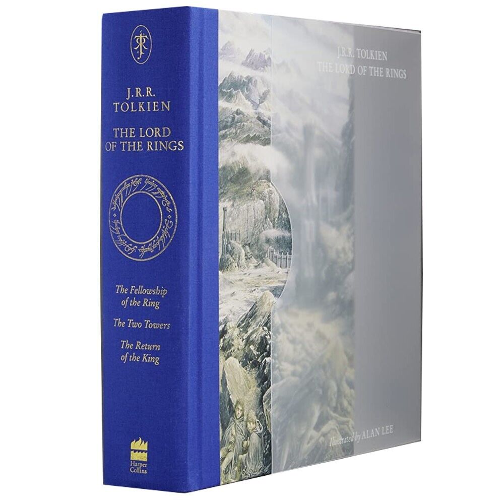 Book - The Lord of The Rings Illustrated Slipcased Edition by J. R. R. Tolkien