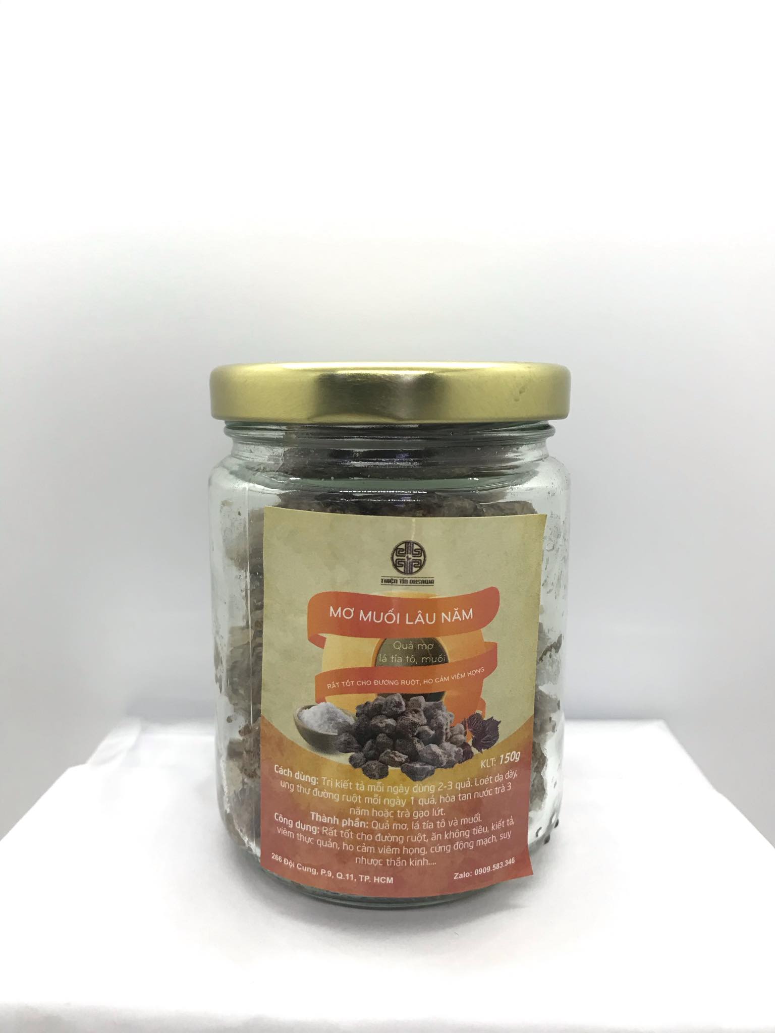 Mơ muối lâu năm 150g Hủ Thủy Tinh