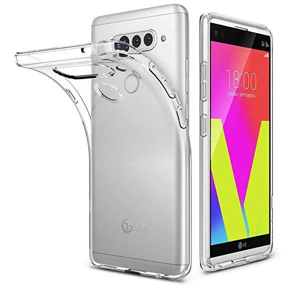 Ốp dẻo trong suốt LG V40 (Hàng loại A)