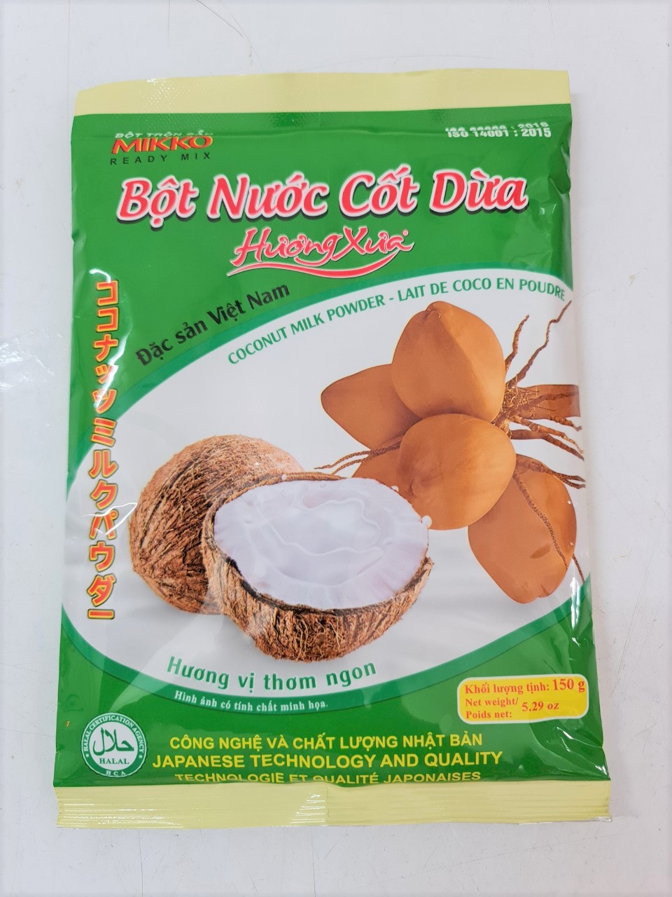 Bột nước cốt dừa hương xưa mikko coconut milk powder