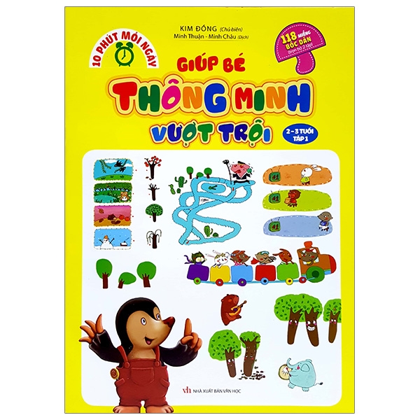 Fahasa - giúp bé thông minh vượt trội - 2-3 tuổi: tập 1