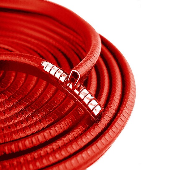 Cuộn 5m gioăng cao su, nẹp viền cửa chữ U lõi thép chống va đập, cách âm, chống ồn ô tô, xe hơi cao cấp ( Màu đỏ )