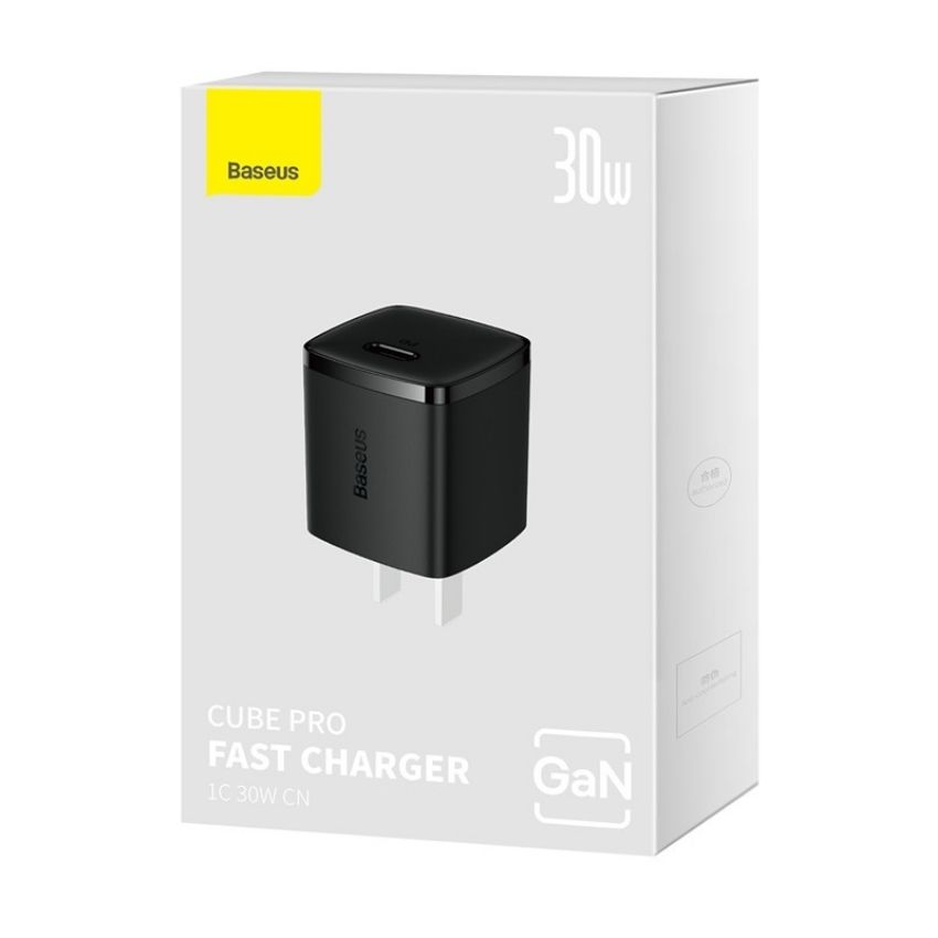 Củ sạc nhanh Baseus Cube Pro Fast Charger 1C 30W CCXF