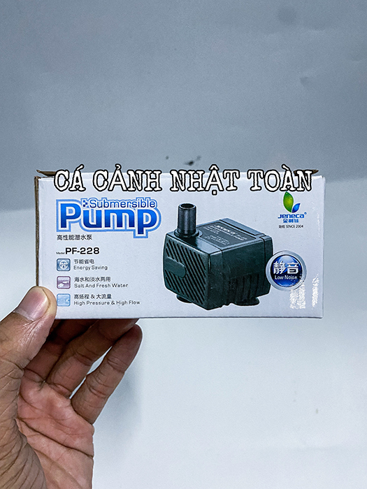 "hoàn tiền đến 10%" máy bơm chìm hồ cá jeneca pf228 4w