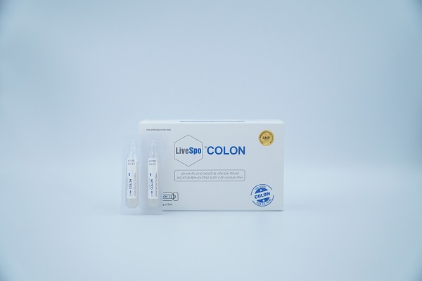 Bào tử lợi khuẩn colon - men vi sinh dành cho đại tràng - hộp 20 ống