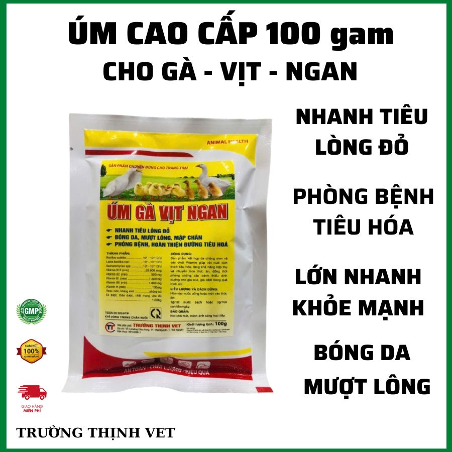  "Hoàn tiền đến 10%" Thuốc úm gà vịt ngan cút gói 100g  thú y  