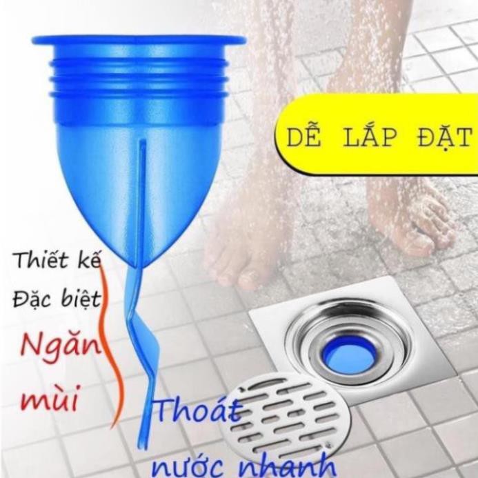 Nắp Bit Cống Chống Mùi Hôi Thần Thánh Ngăn Côn Trùng Bò Từ Lỗ Cống Vào Nhà