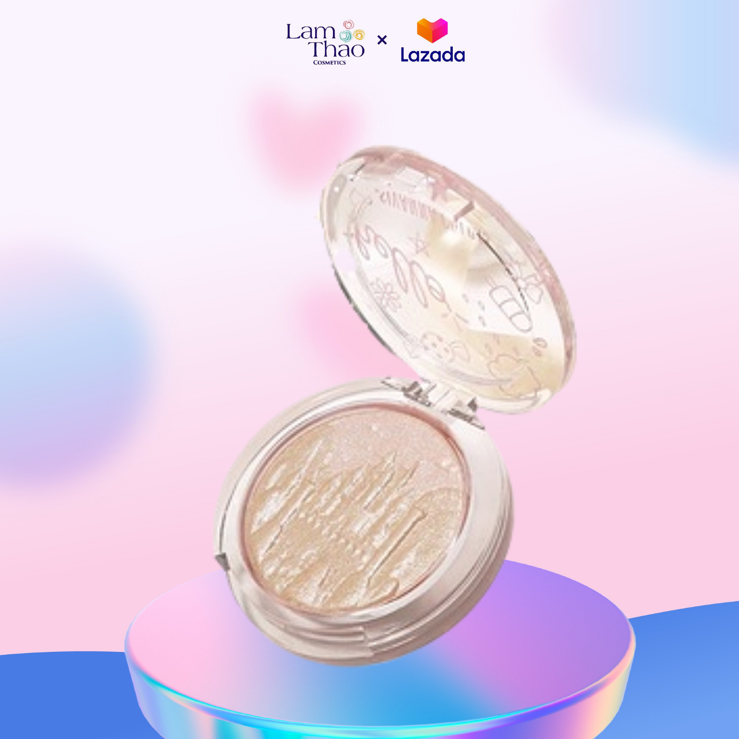 Phấn Bắt Sáng Sivanna Colors Dream Castle Highlighter HF5080
