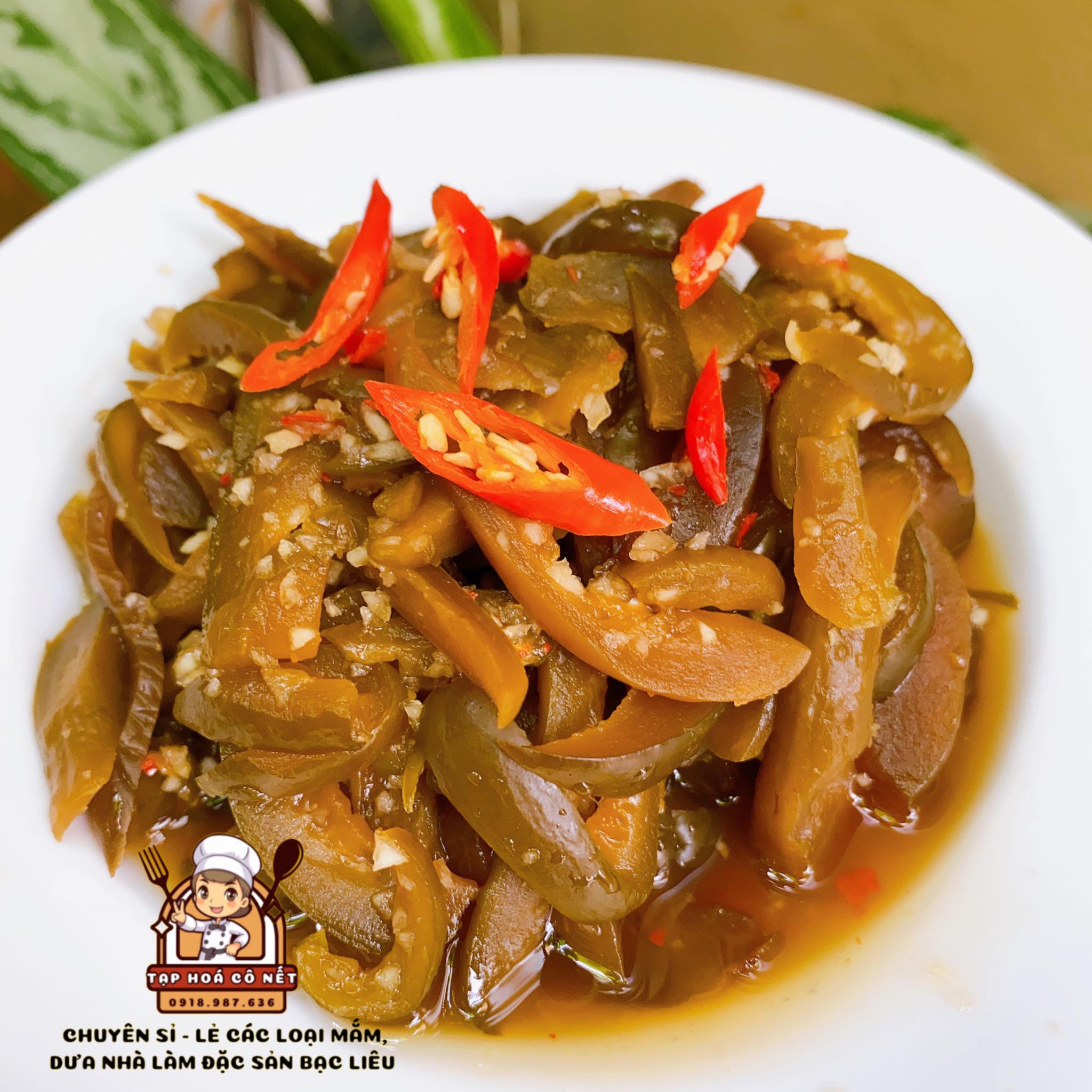 (Có Sẵn- Nhà ) Mắm Dưa Leo Trộn Sẵn Đặc Sản Bạc Liêu.