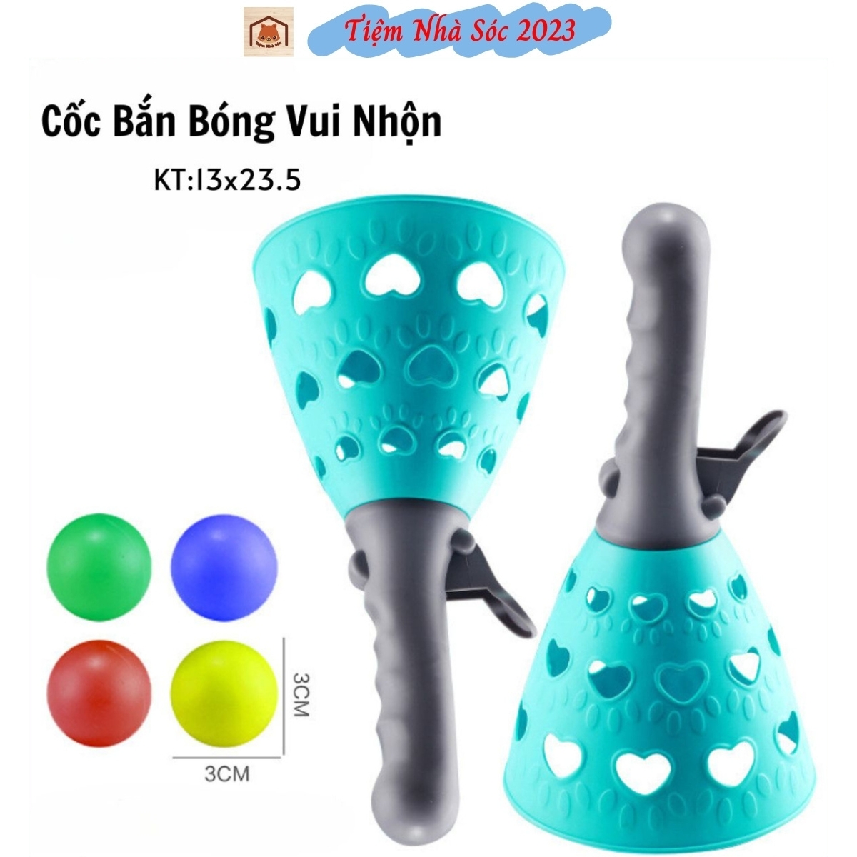 Đồ chơi trẻ em cốc bắn bóng vui nhộn trò chơi vui nhộn giúp trẻ tăng chiều cao - tiệm nhà sóc 2023