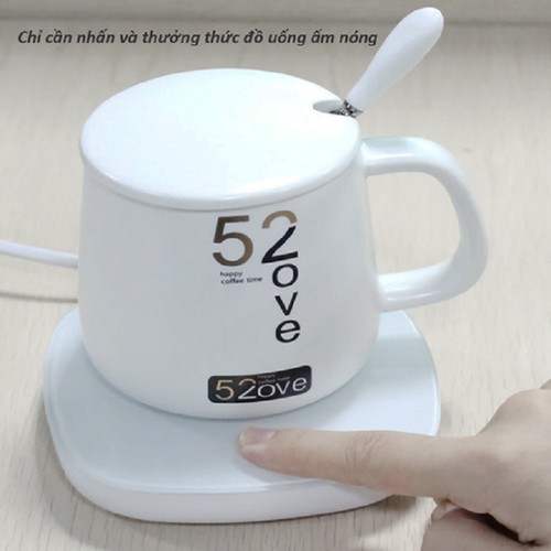 Đế hâm nóng giữ nhiệt đồ uống trà cà phê sữa đa năng