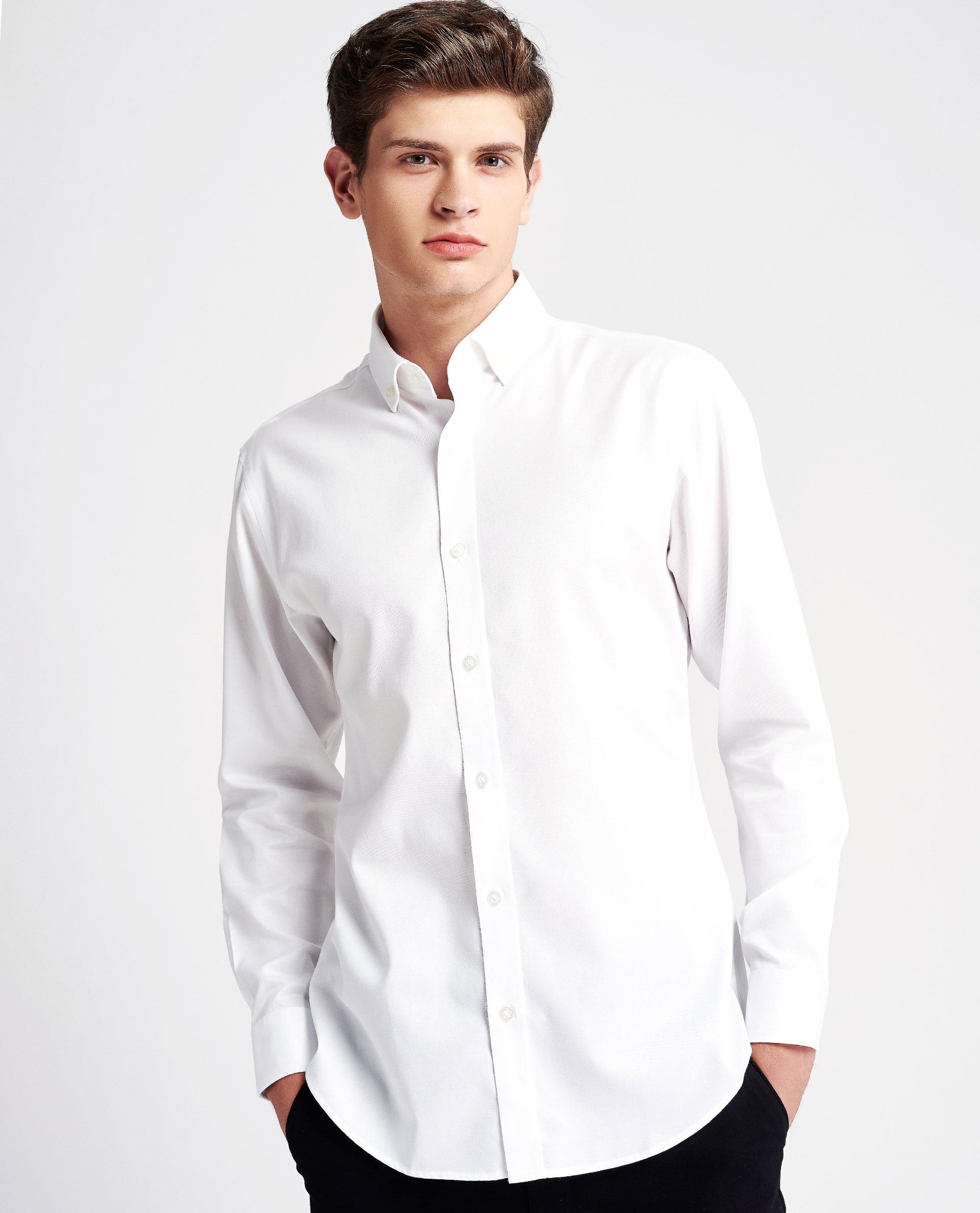 Áo Sơ Mi The Cosmo EASY CARE SHIRT Màu Trắng TC1022091WH