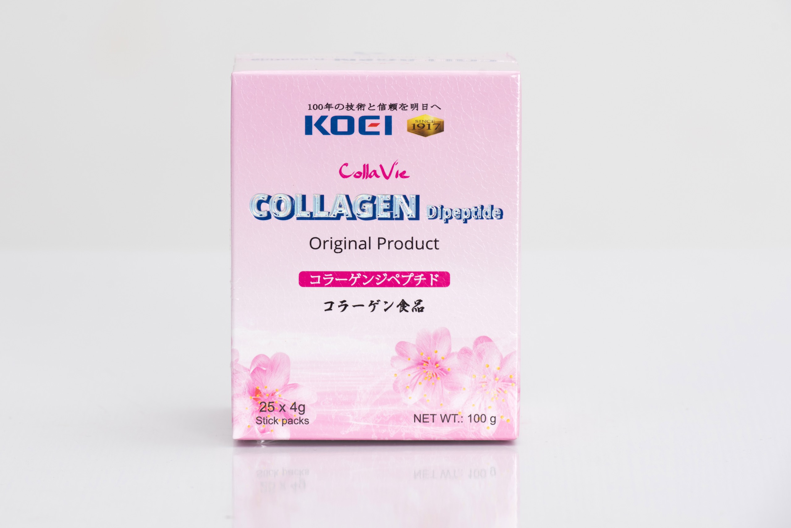 Bột Collagen Dipeptide Collavie Nhật Bản, Chiết  xuất từ da cá, Hộp 100g