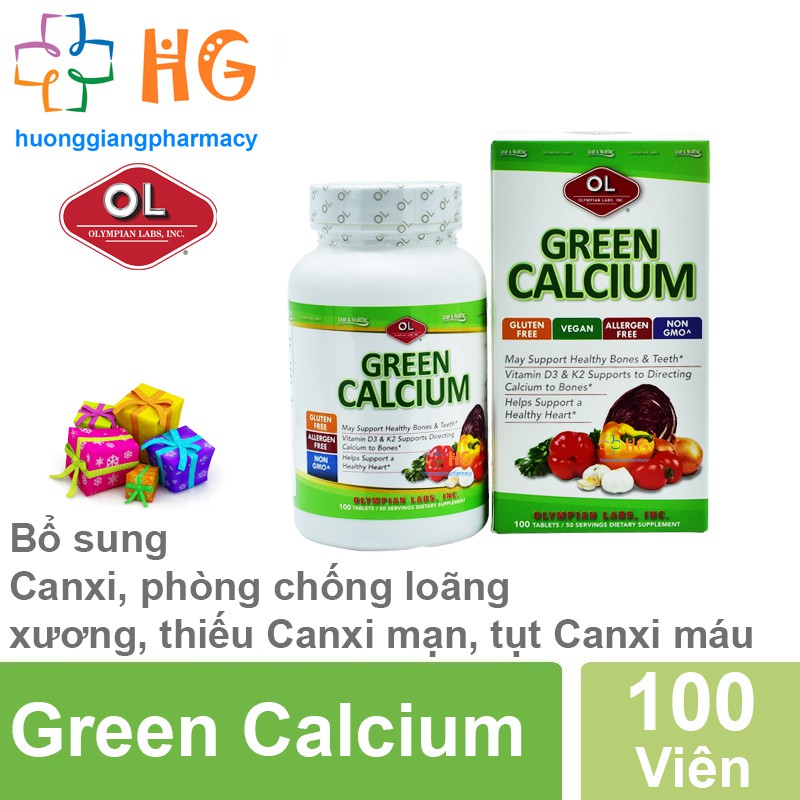 Green Calcium Canxi hữu cơ cho bà bầu, phòng tránh nguy cơ loãng xuơng