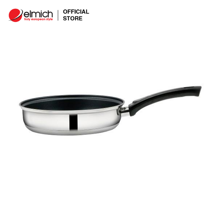 Chảo Inox chống dính Smartcook 3 đáy MaxB SMC376X size 16,20,24 cm (sử dụng trên mọi loại bếp)