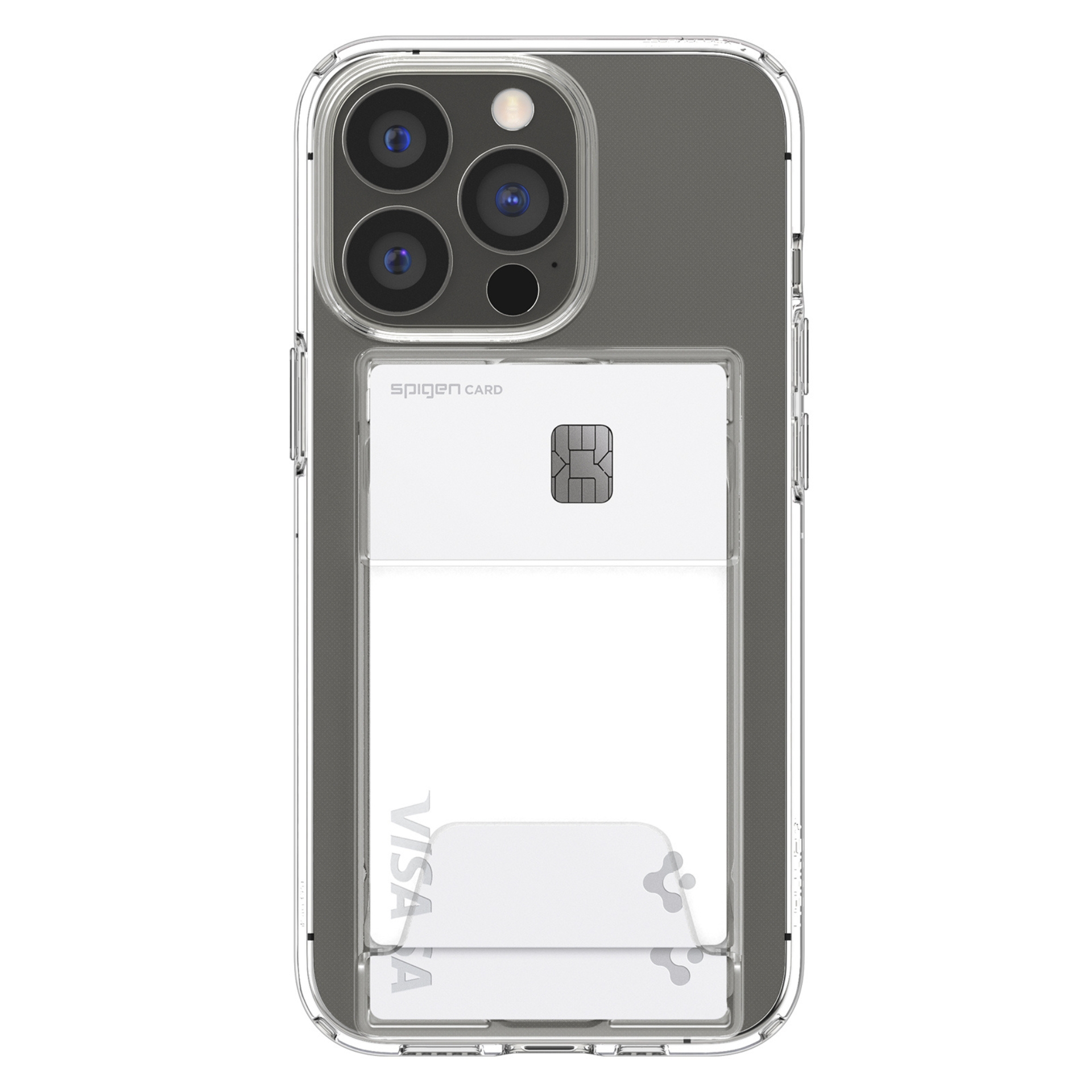 Ốp lưng spigen crystal slot dual iphone 15 promax/ iphone 15 pro/ iphone 15 plus/ iphone 15
